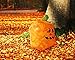 Juvale Pack of 6 Halloween Trash Bags, Small and Medium Sized Pumpkin Leaf Bags - The Perfect Fall Lawn Outdoor Decoration, Orange