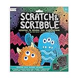 Misc. Supplies Scratch & Scribble - Monster Pals Book
