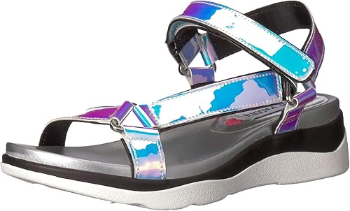 steve madden iridescent sandal