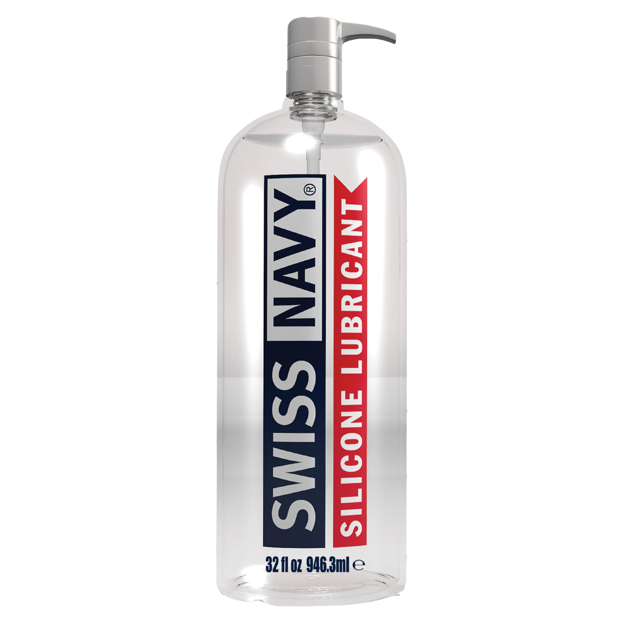 SWISS NAVY - Premium Silicone-Based Lubricant - Nourishing, Lightweight & Slippery- Smooth Formula - Suitable for Any Skin Type - 946ml
