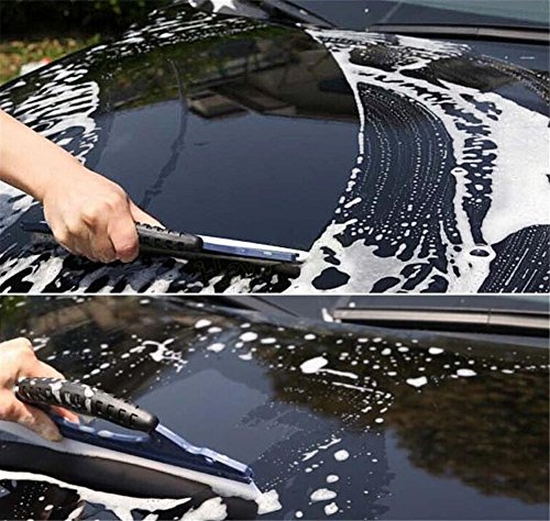 GS Silicone Water Wiper Plate Glass Cleaner Scraper Quick Drying Blade Squeegee Auto Car Windshield Window Washing Cleaning Accessories Tool