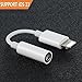 Headphone Adapter for iPhone X 10 iPhone 8/8 Plus, Lightning to 3.5 mm Headphone Jack Adapter Connector AUX Female Audio Jack Earphone Extender Jack Stereo for iPhone 7 / 7 Plus Compatible iOS 10.3