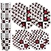 Casino Card Night Birthday Party Supplies Set Plates Napkins Cups Tableware Kit for 16