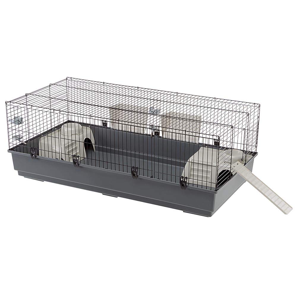 Ferplast Rabbit 140 Cage, 140 x 71 x 51 cm, Black