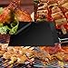 Set of 2 Highest Quality BBQ Grill & Baking Mats | 100% Non-Stick | Made in FDA-Certified Facility | Free of PFOA | Works on Any BBQ Grill or as Oven Baking Pan Liners | Cut to Fit | Dishwasher Safe