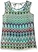 Speechless Girls' Lace/Chiffon Necklace Top