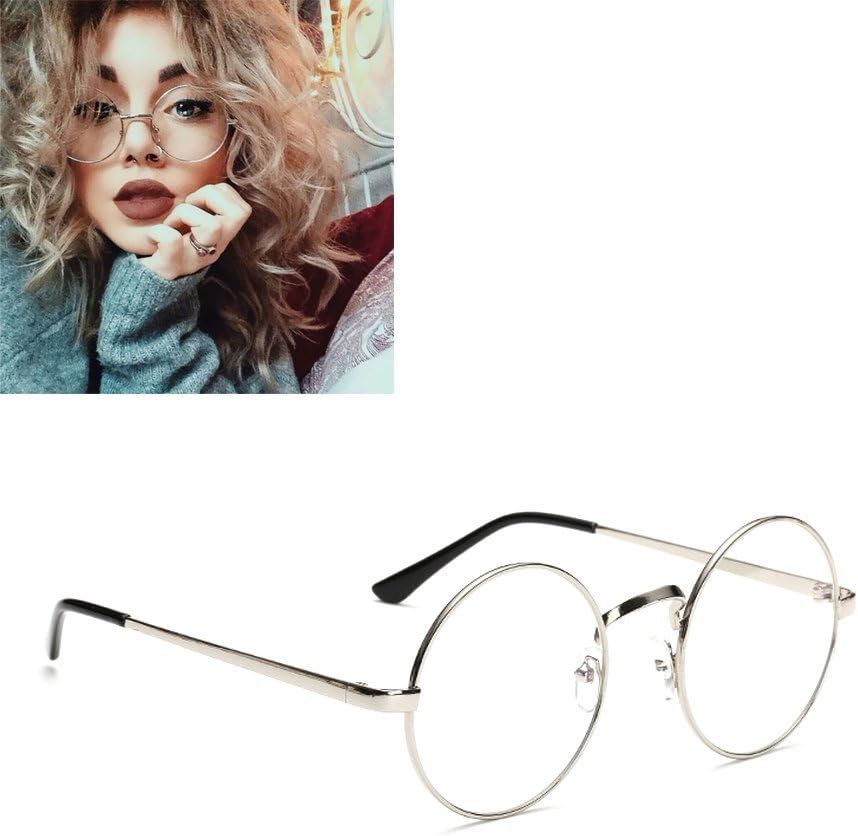 round metal frame glasses
