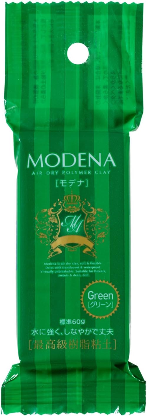 Pajiko resin clay Modena color 60g green 303113