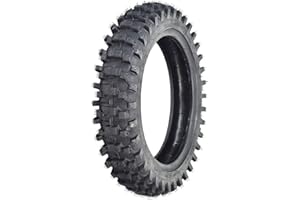 AlveyTech 3.00-12 (80/100-12) Knobby QD015 Rear Tire - Fits the Baja Dirt Runner 70 (DR70), Coolster (QG-214FA), Honda CRF70, Yamaha and TaoTao DB14, Off Road Pit Bike/Motorcycle Tires