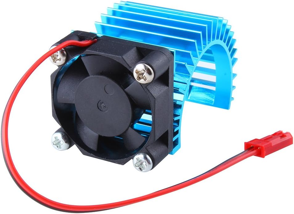 Brushless Motor Heatsink with Cooling Fan RS540 550 540 Size 5V6V