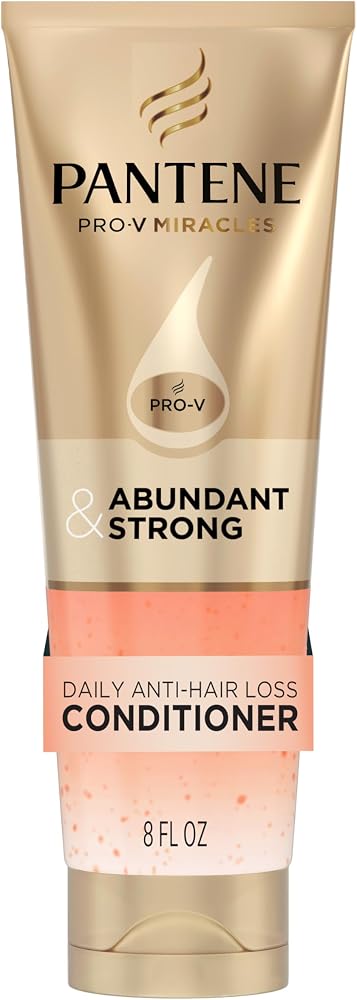 Pantene Abundant & Strong Conditioner, Strengthens Hair from Root to Tip, 8 oz