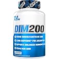 EVL Diindolylmethane Supplement for Men - Advanced DIM 200mg with Dim Plus Bioperine for Enhanced Absorption - Vegan Non-GMO Hormone Balance Supplement for Enhanced Energy Mood and Performance