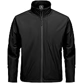 Little Donkey Andy Men's Golf Windbreaker Lightweight Jacket Warm Fleece Lined Water-Resistant Zip Up Winter Coat Jackets