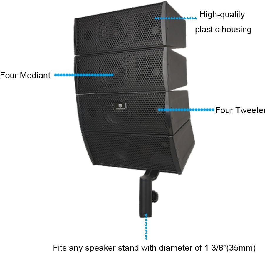 proreck line array speakers