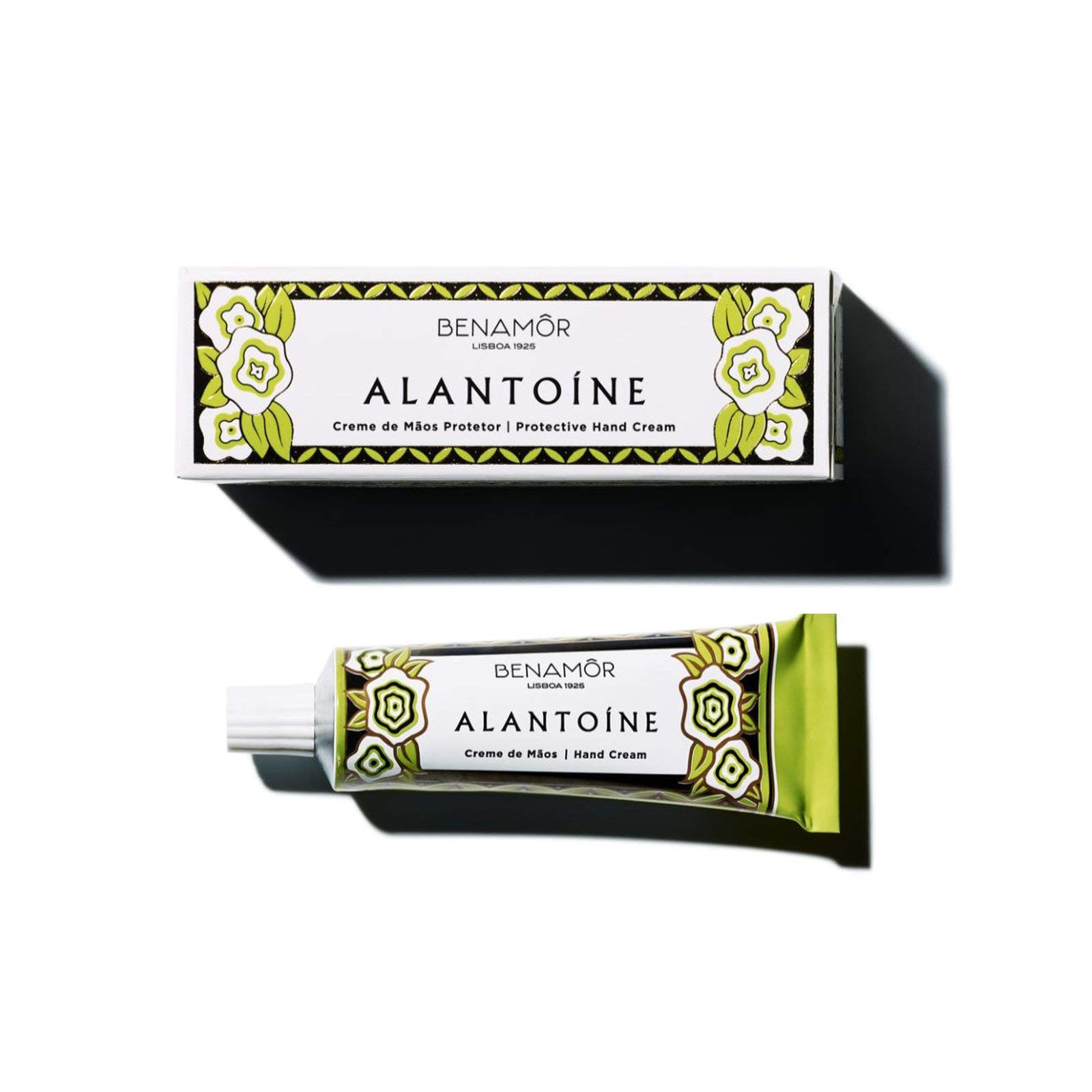 Benamôr - Alantoíne Protective Hand Cream - With Allantoin, Glycerin, Beeswax, Refreshing Lemon Scent - Iconic Benamôr Hand Cream - Paraben Free, Vegan - 30 ml Tube