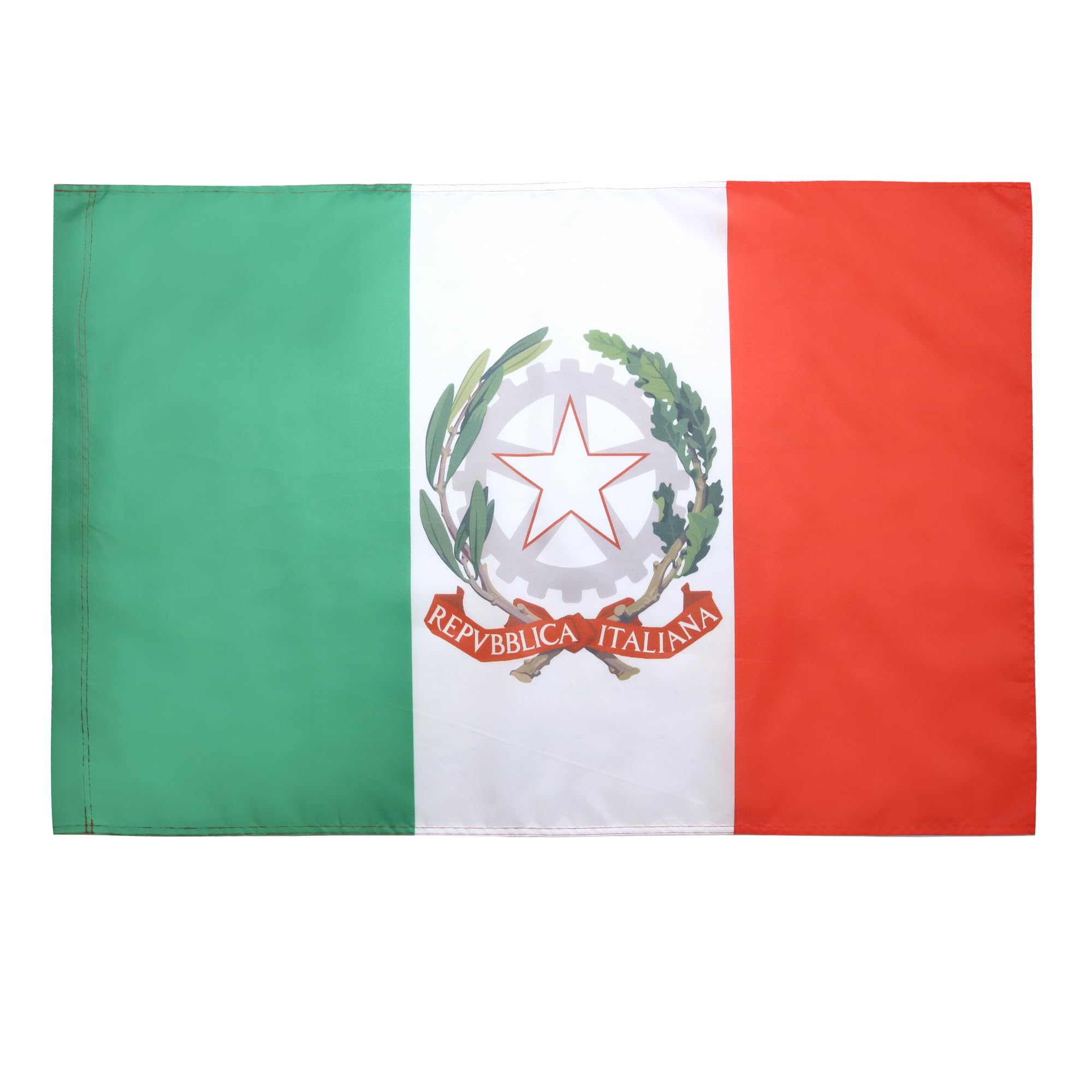 AZ FLAG - State ensign of Italy Flag - 3x5 Ft - italian Banner with Sleeve - 100% Polyester - Fade Resistant - Vivid Colors - 3' x 5' Feet - 150x90 Cm