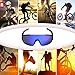 ROCKNIGHT REVO Sports Sunglasses for Men Women with 2 Interchangeable Lenses Cycling Running Driving Baseball Glasses UV Protection Black Red Frame