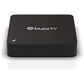 BuzzTV G-Series Google TV Set Top Box | 4GB RAM | 64GB Storage | AI Upscaling | Wi-Fi 6 | Gigabit Ethernet | Voice Remote