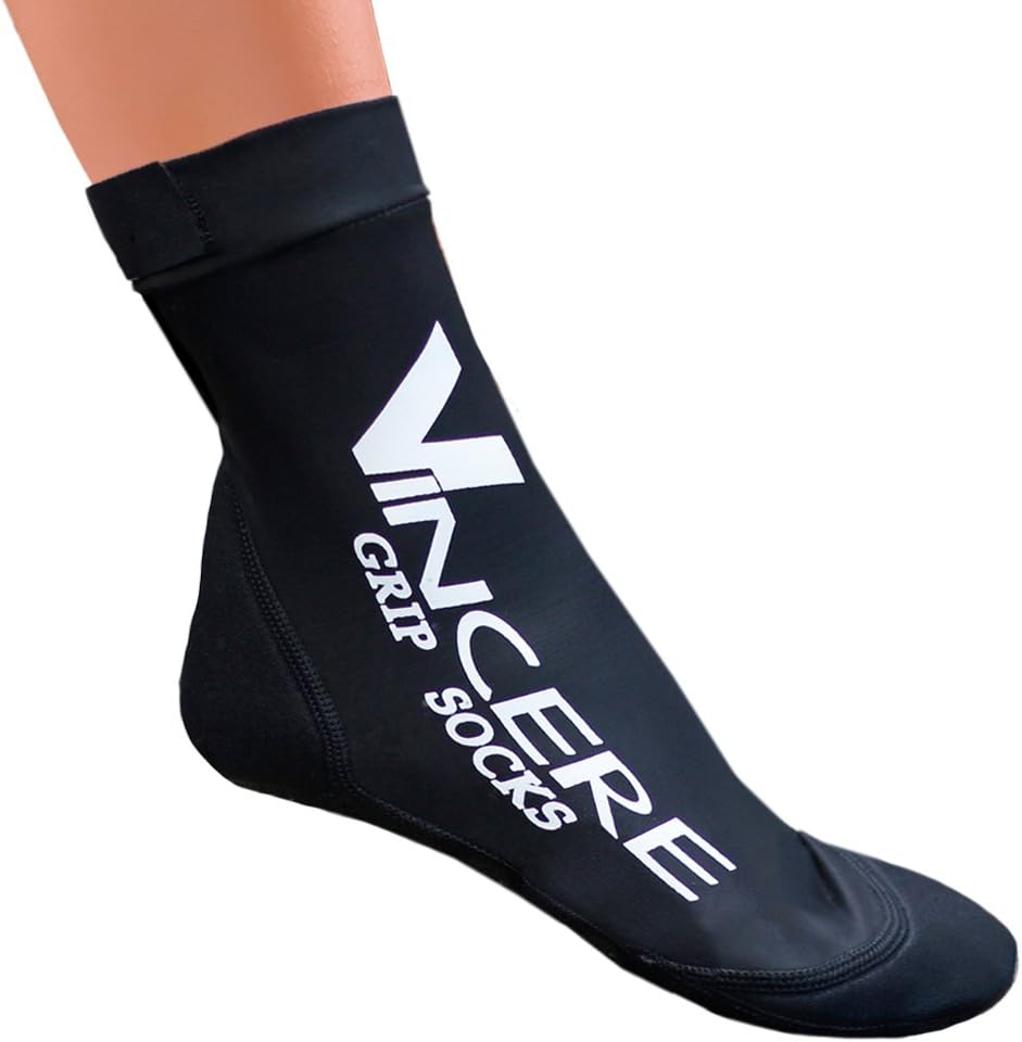 Vincere Unisex Grip Socks Neoprene Beach Scuba Snorkel Volleyball Soccer Shoes