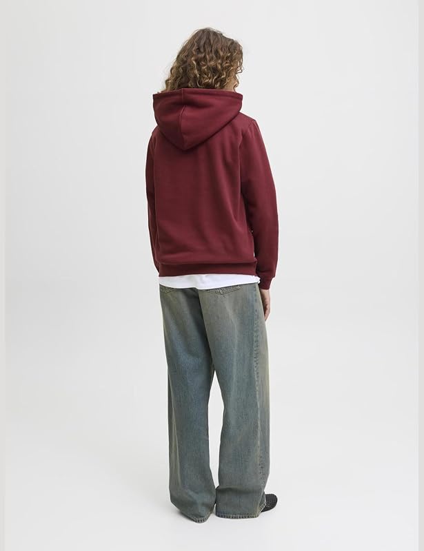 Abbie Mujer Sudadera con Capucha de algodón Relaxed Fit, Cabernet