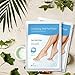 BeaLuz Exfoliating Foot Peel Mask - Exfoliant for Soft Feet in 1-2 Weeks, Peeling Off Calluses & Dead Skin, For Men & Women 2 Pairs