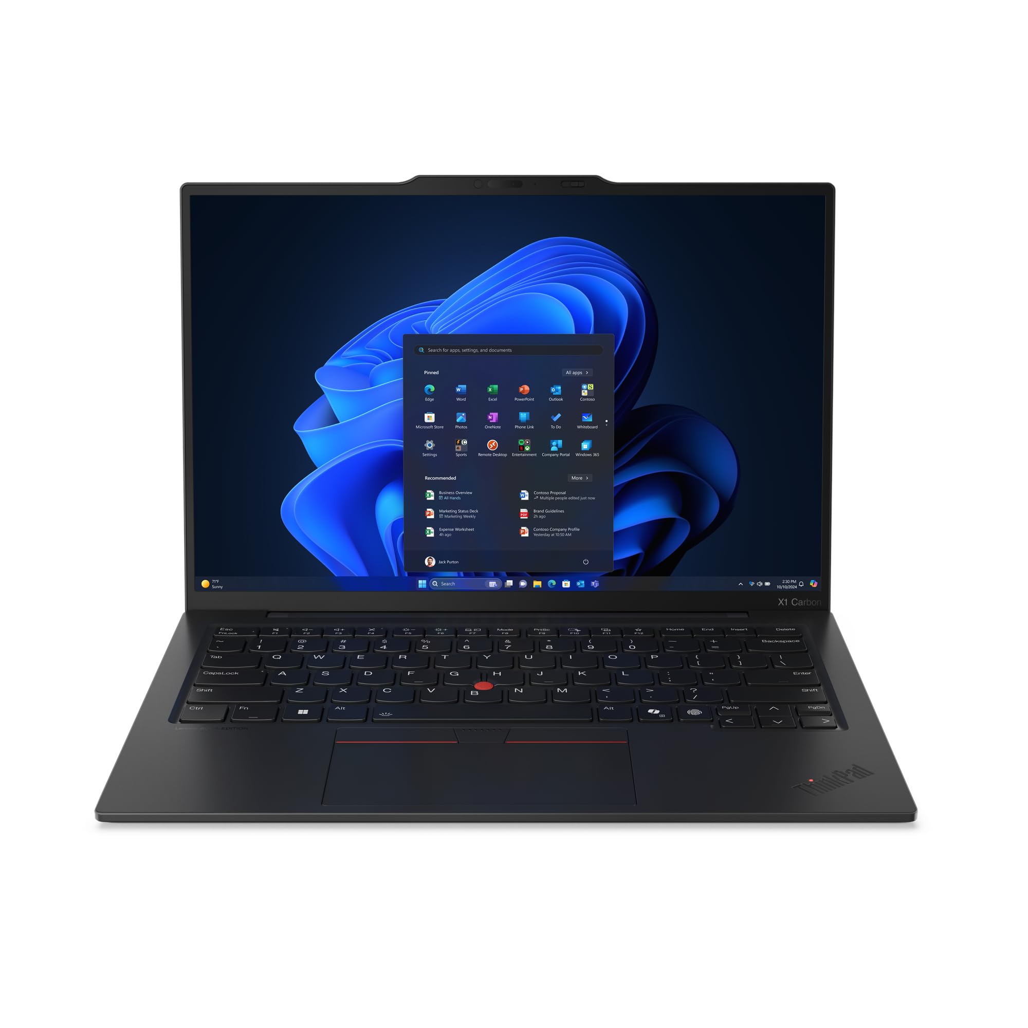 TS/ThinkPad X / X1 Carbon G13 / Ultra 7 265U vPro / 64GB / 2TB SSD / 14.0" / 2.8K / Black/Win 11 Pro / 3YR Depot