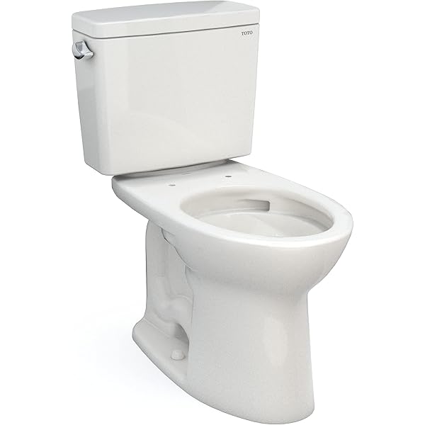 Supreme One-Piece Elongated Toilet 1.28 GPF Colonial White with 
