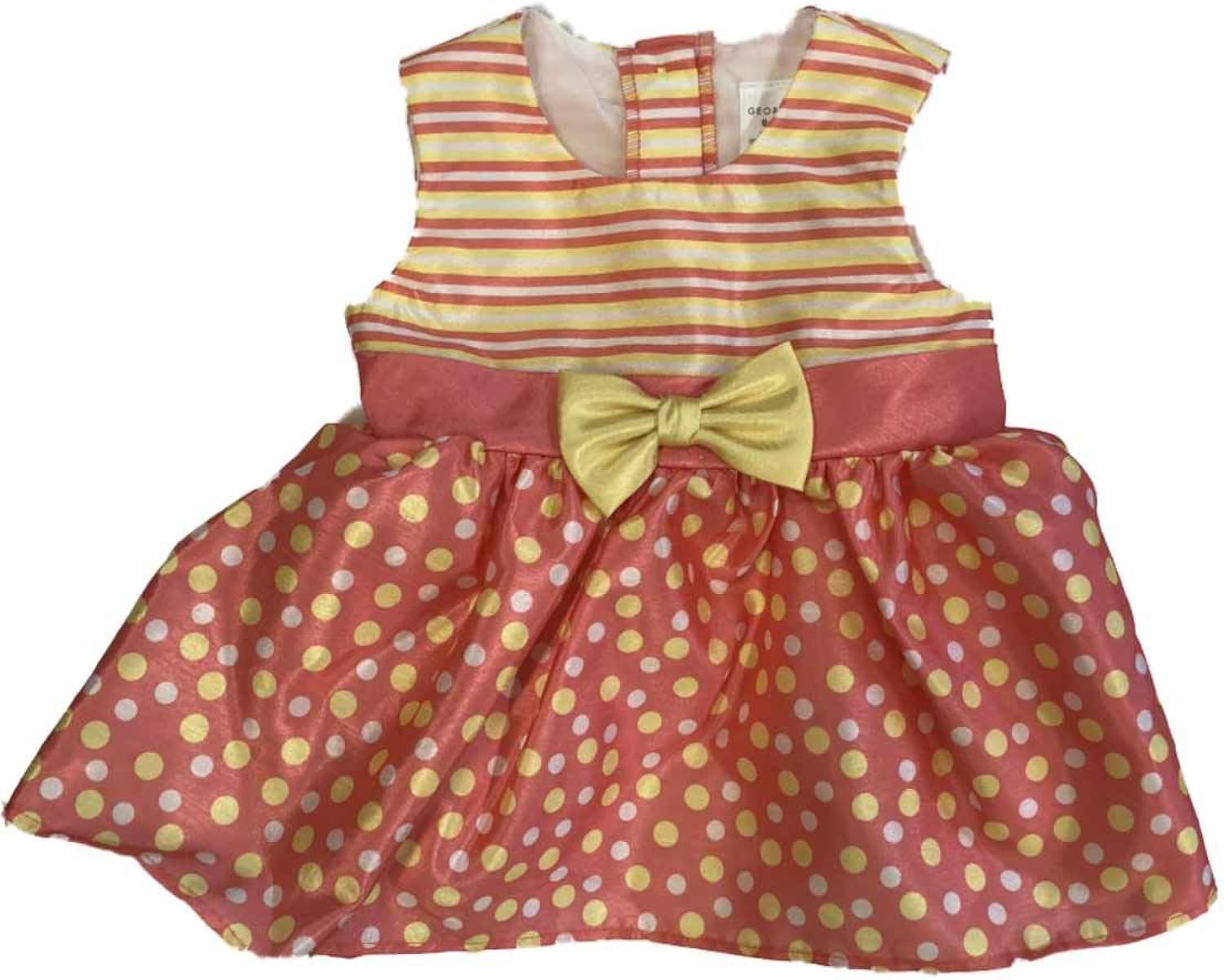 yellow infant easter dress
