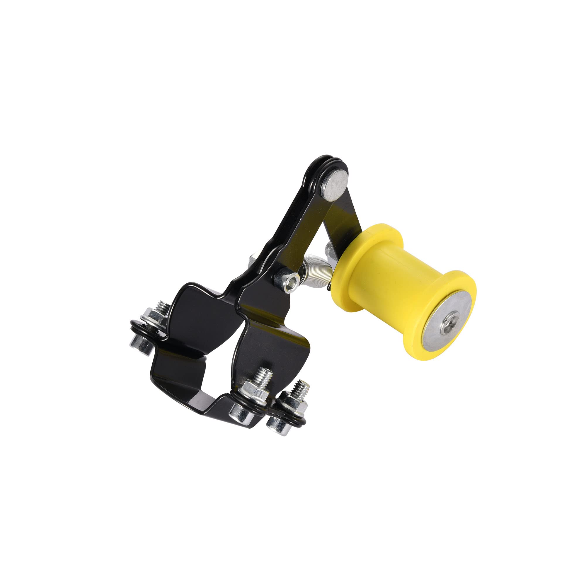 WOOSTAR Motorcycle Chain Adjuster Tensioner for Dirt Pit Bike Chopper Go Kart Black