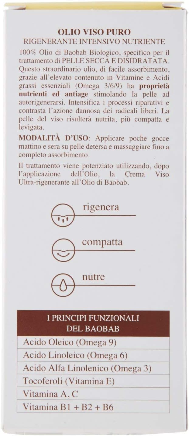 Ath Er.olio Puro Oro Di Baobab, Bianco, 30 ml (Pack of 1) - Image 4
