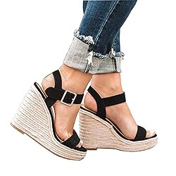 Gibobby Sandals for Women Wide Width,Open Toe Slip
