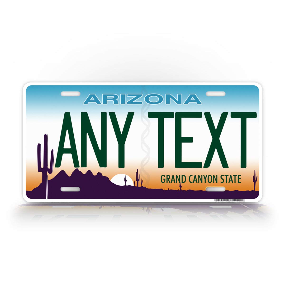 Custom Arizona State License Plate AZ Cactus Auto Tag Official Replica