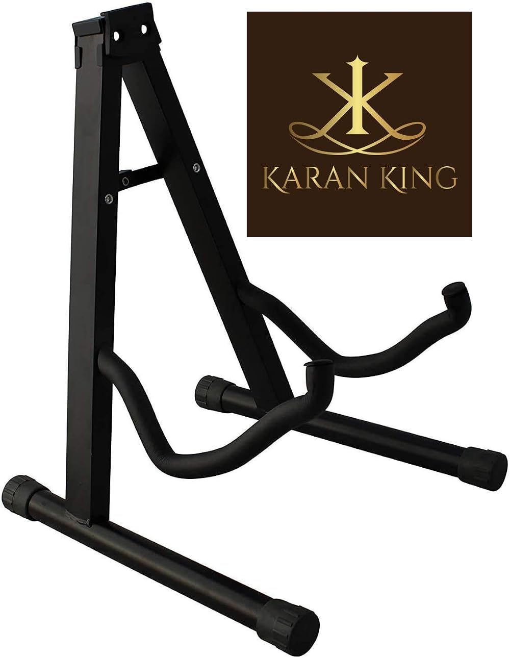 Karan King Guitar Stand A Frame Foldable Universal Fits All Guitars