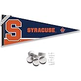 Syracuse Orange Pennant Flag and Wall Tack Mount Pads