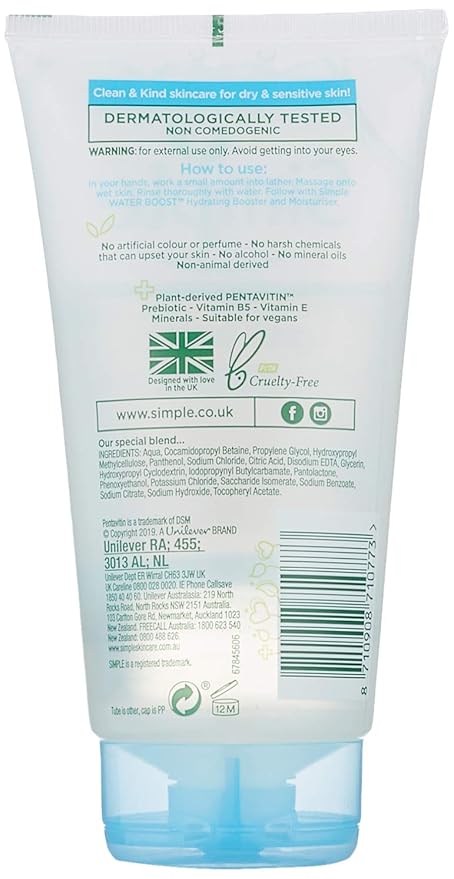 simple my celery gel wash