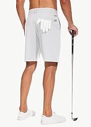 JWM Mens 7" Stretch Golf Shorts - Lightweight