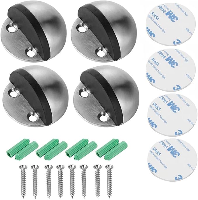 Fermaporta A Pavimento Fai Da Te AMACOAM Fermaporta a Pavimento Adesivo Ferma Porta da Pavimento in