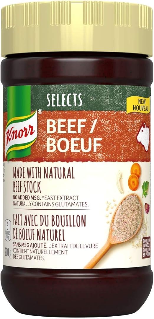 Knorr Selects™ Bouillon en poudre de bœuf 200 g Amazon.ca Épicerie