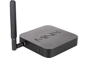 MINIX Z83-4 MAX 4GB/128GB Fanless Mini PC, Intel Cherry Trail [Dual-Band Wi-Fi/Gigabit Ethernet/Dual Output/4K/BT/Auto Power 