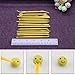 yueton 14pcs Set Plastic Crafts Clay Modeling Tool for Shaping and Sculpting by yueton (Yellow)
