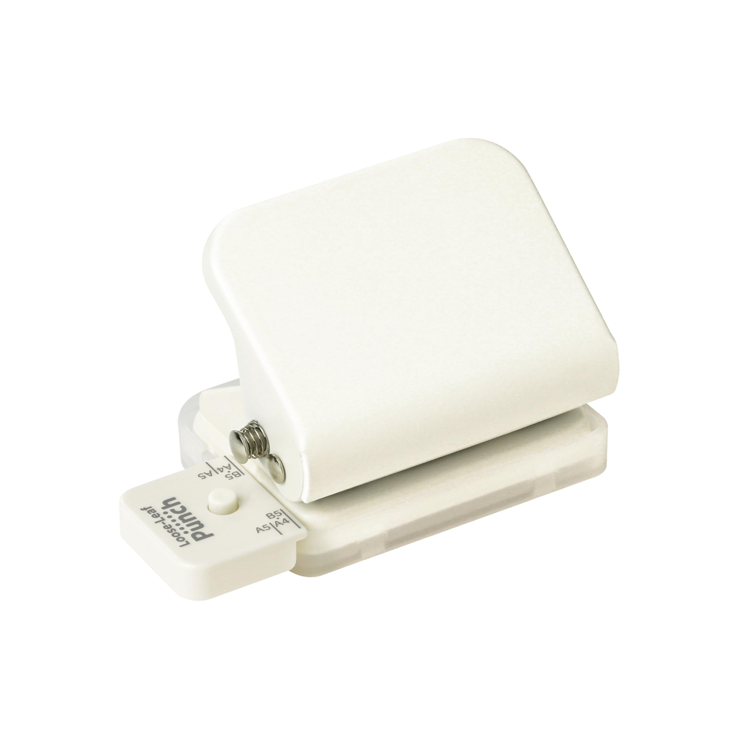 ソニック パンチ ルーズリーフパンチ 6穴式 コンパクト ホワイト SP-8701-W商品画像