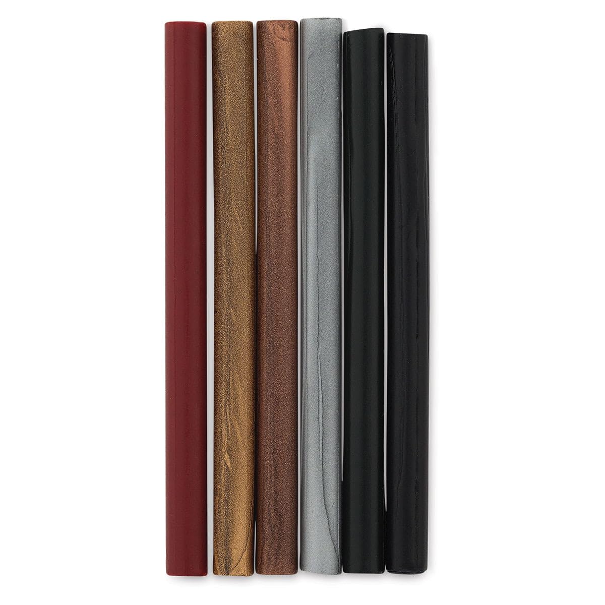 Manuscript Sealing Gun Wax - Assorted Colours (Pack of 6), (diameter 8mm only)