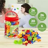 Coogam Magnetic Letters Numbers 78 Pcs Set Alphabet Fridge Learning Toy view 5