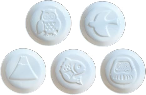 Amazon シルエット醤油皿 醤油皿 5枚セット 富士山 鯛 ダルマ 千鳥 フクロウ 醬油さし オンライン通販