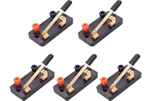 Hmknana 5PCS Knife Switch Educational Single Pole Single Throw Switch for Physics Laboratory H-033