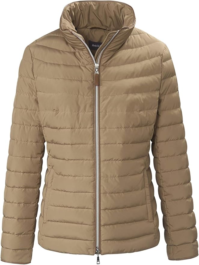 BASLER Women's outdoor jacket in quilted design. Brown UK 20 Amazon.co.uk Clothing