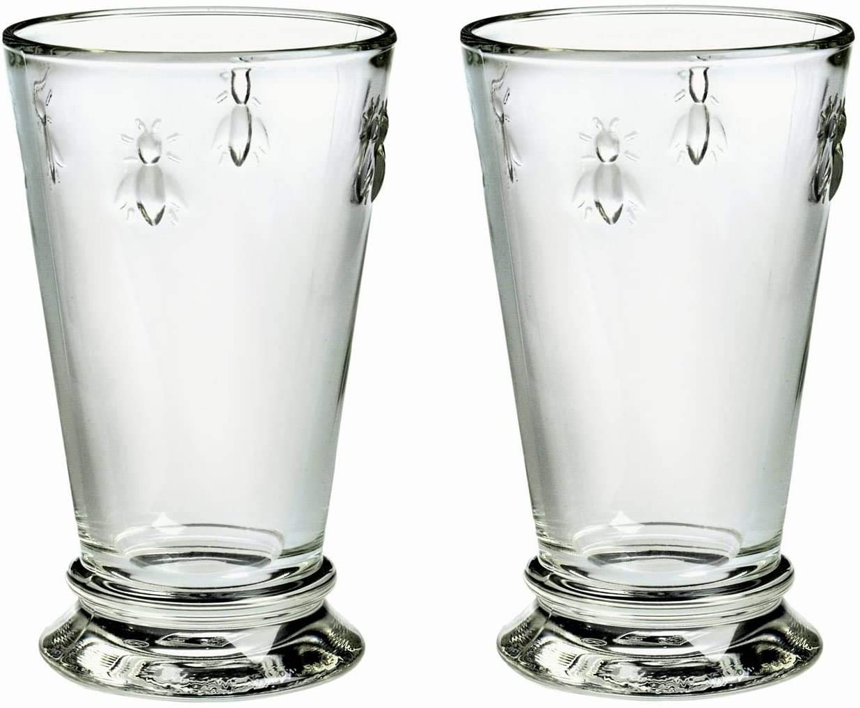 La Rochere Bee Glass HiBall Tumbler, Set of 2, 310ml