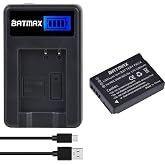 Batmax DMW-BCG10 Battery + Quick LCD USB Charger for Panasonic DMW-BCG10, DMW-BCG10E, DMW-BCG10PP and Panasonic Lumix DMC-3D1, DMC-SZ8, DMC-TZ6, DMC-TZ7, DMC-TZ8, DMC-TZ10, DMC-TZ18 Cameras