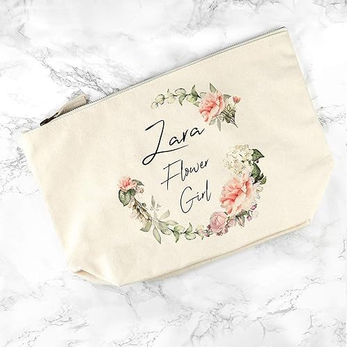 personalised flower girl bag