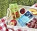 Precidio Design Drink in the Box Eco-Friendly Reusable Drink and Juice Box Container, 8oz (Blue)